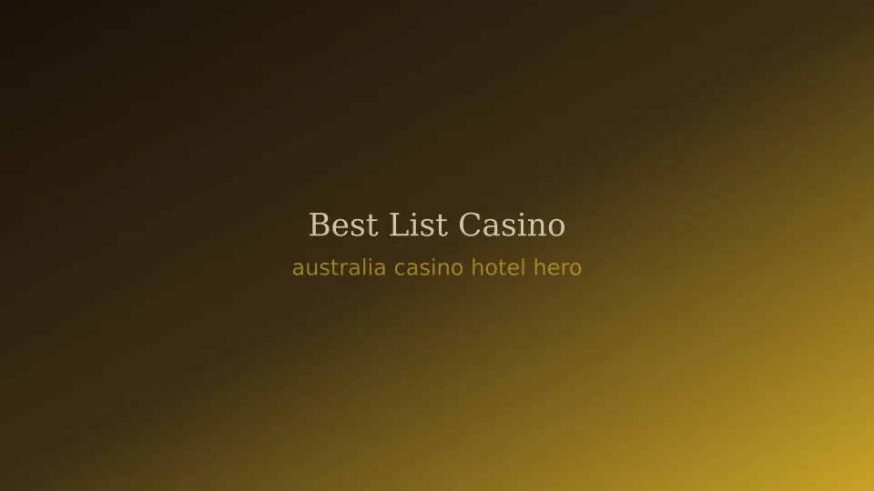 Casino hotel informational guide hero imagery